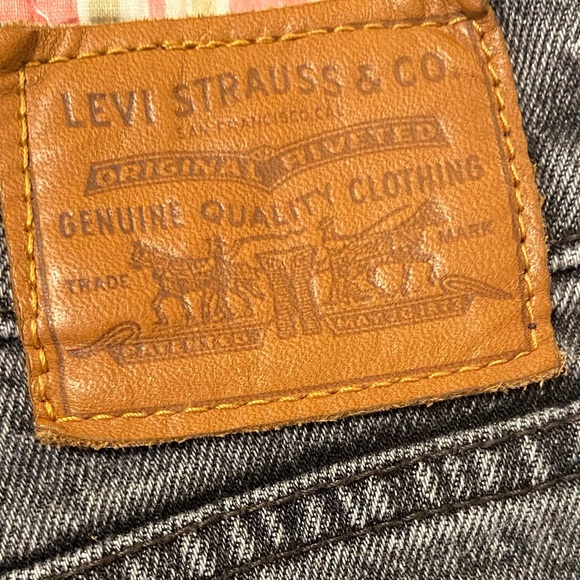 Levi’s Original Wedgie Icon Fit 100% cotton Soft Black sz W 28. - Picture 3 of 3